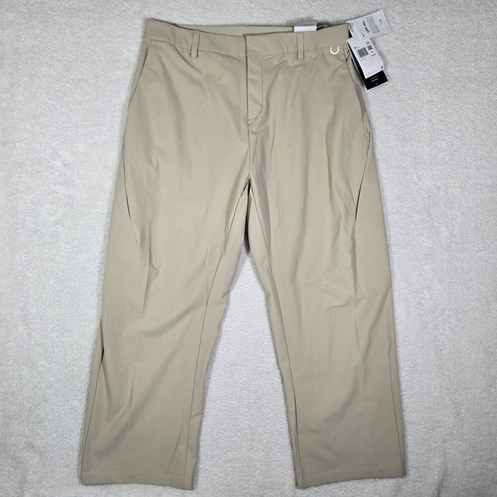 Nike 24.7 Perfect Stretch UV Loose Fit Pants Utility Khaki HV0377-253 Mens 34x30